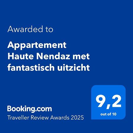 Appartement Haute Nendaz Met Fantastisch Uitzicht Екстер'єр фото
